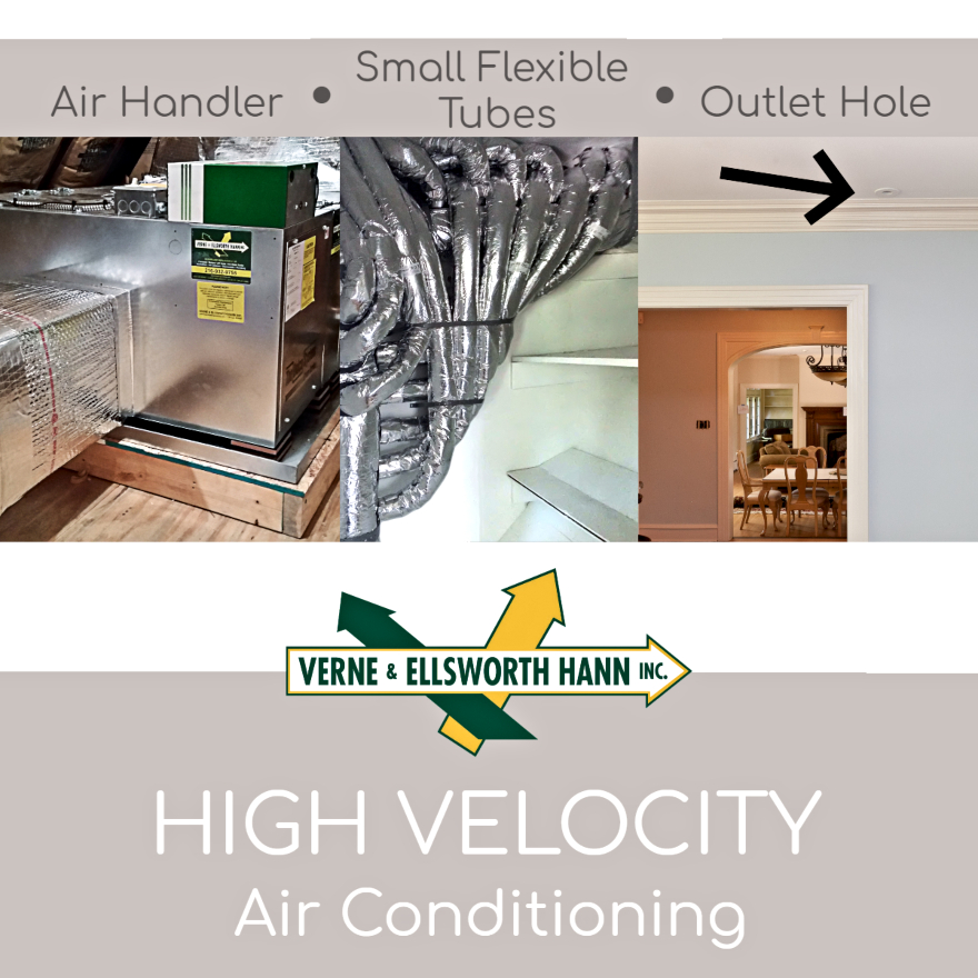 What Is High Velocity Air Conditioning? – Verne & Ellsworth Hann