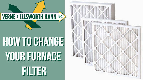 clean air filters with heading reading how to change your furnace filter
